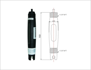 pH Electrode for waste water