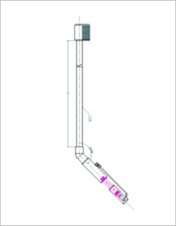 Dissolved Oxygen Sensor Holder (Submersion type)
