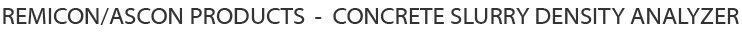 Slurry Density Analyzer